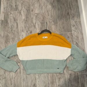 Multicolor hollister sweater